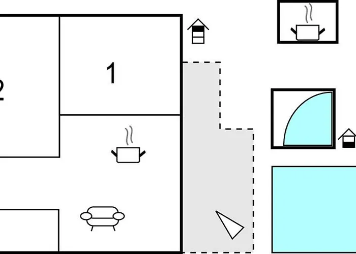 Cozy In With Kitchen 아파트 포블랴나